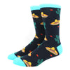 2024 Hiphop Funny Animal Dress Socks for Men - Flamingo & Penguin ATHLEXES