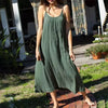Elegant Cotton Summer Maxi Dress for Women ATHLEXES