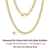 Rinntin 18K Gold Cuban Link Chain Necklace ATHLEXES