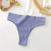 3PCS/Set Women's Cotton High Waisted Thongs S-XL Comfort ATHLEXES