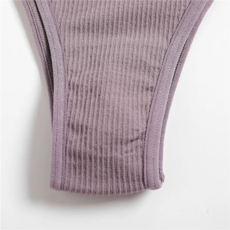 3PCS/Set Women's Cotton High Waisted Thongs S-XL Comfort ATHLEXES
