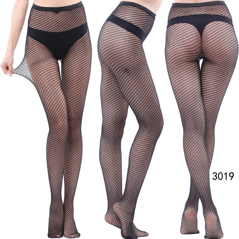 DOIAESKV Plus Size Women Bodystocking Sexy Lingerie Tights ATHLEXES