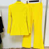 ChicRunway Women's Blazer and Flare Pants Set ATHLEXES