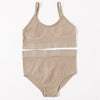 Women Seamless Bras Panties Set Sports Crop Top Briefs ATHLEXES