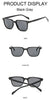 Retro Black Square Sunglasses for Men ATHLEXES