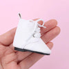 Mini Doll Boot Shoes for 20cm Plush Dolls - Stylish 5-5.5cm Accessories ATHLEXES