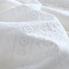 Embroidered Cotton Eyelet Fabric for Apparel ATHLEXES