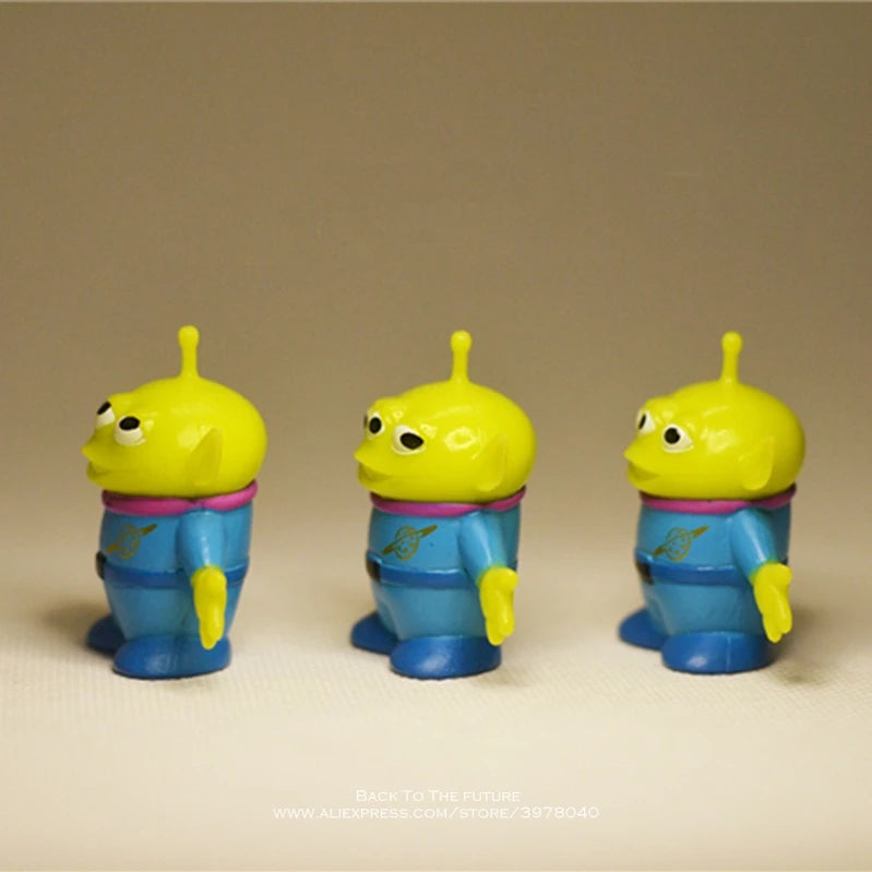 Disney Toy Story 4 Green Aliens Figurine Set ATHLEXES