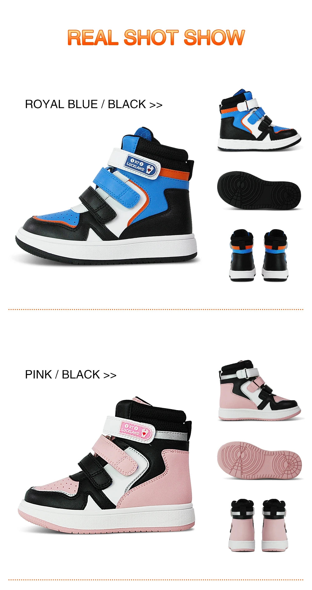 Ortoluckland Sporty Kids Orthopedic Sneakers ATHLEXES