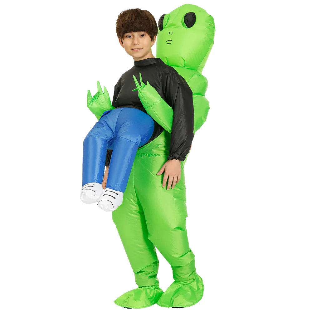 ET-Aliens Inflatable Monster Costume for All Ages ATHLEXES