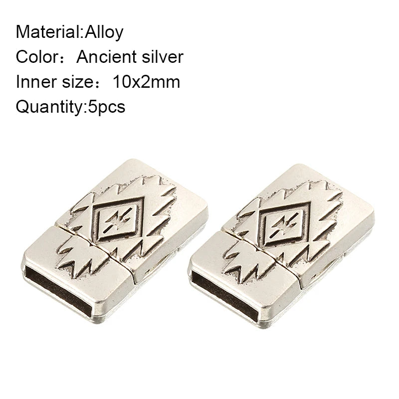 Louleur Magnetic Clasps for Leather Jewelry Crafting ATHLEXES