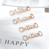 Personalized Stainless Steel Name Buckle for Sneakers ATHLEXES