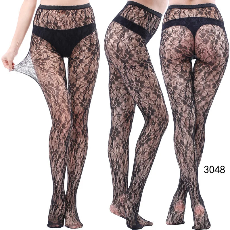 DOIAESKV Plus Size Women Bodystocking Sexy Lingerie Tights ATHLEXES