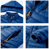 CHAIFENKO Men's Stylish Waterproof Hooded Jacket 2024 ATHLEXES