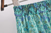 Bohemian Floral Ruffle Hem Midi Skirt ATHLEXES