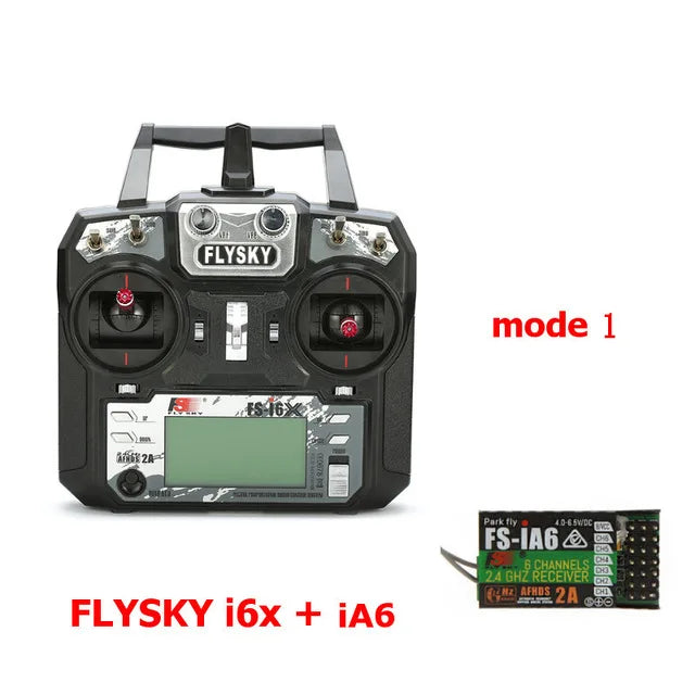 FLYSKY FS-i6X 10CH RC Transmitter & Receiver Set ATHLEXES