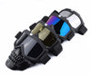 MotoShield Skull Face Mask for Riders ATHLEXES