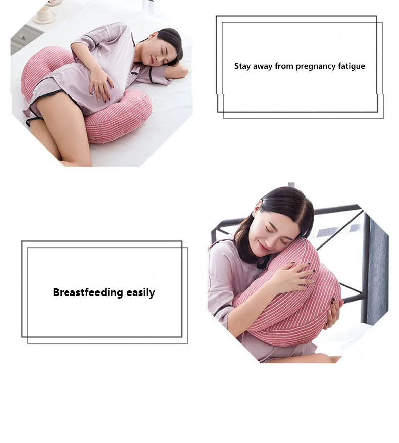 Bamboo Comfort U Shaped Pregnancy Pillow ATHLEXES