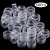 Premium Acrylic Makeup Storage Jars Set ATHLEXES