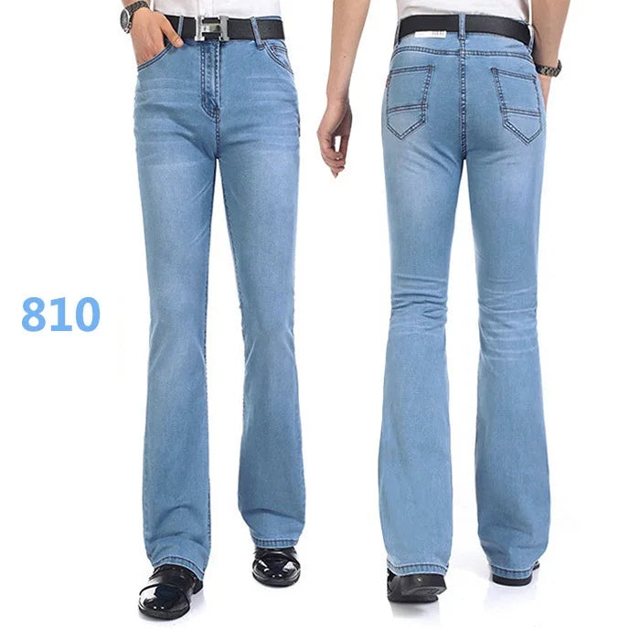 EliteFlex Men's Business Casual Flare Jeans ATHLEXES