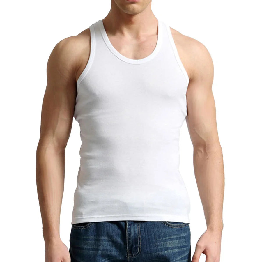 CoolCotton Men's Summer Fitness Tank Tops ATHLEXES