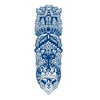 Blue Totem Waterproof Full Arm Tattoo Sleeve ATHLEXES