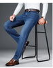 Shan Bao Classic Straight Stretch Denim Jeans ATHLEXES