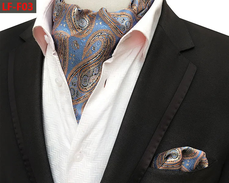 Paisley Elegance Ascot Cravat Set ATHLEXES
