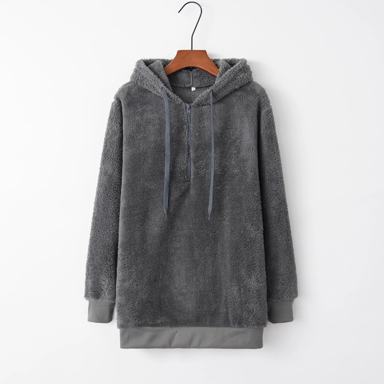 Chic Monochrome Hooded Sweater for Women ATHLEXES