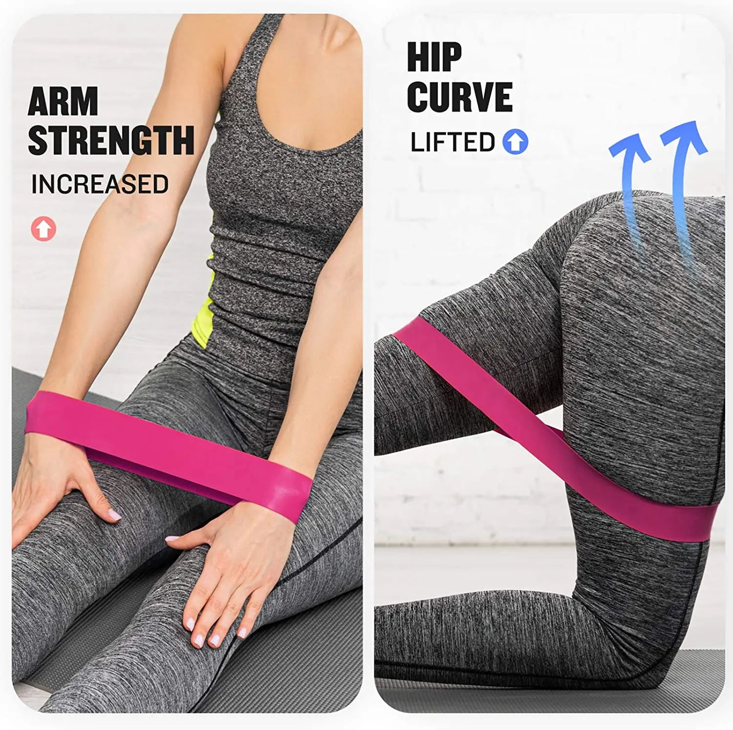Premium Resistance Bands Set with Door Anchor & Straps ATHLEXES