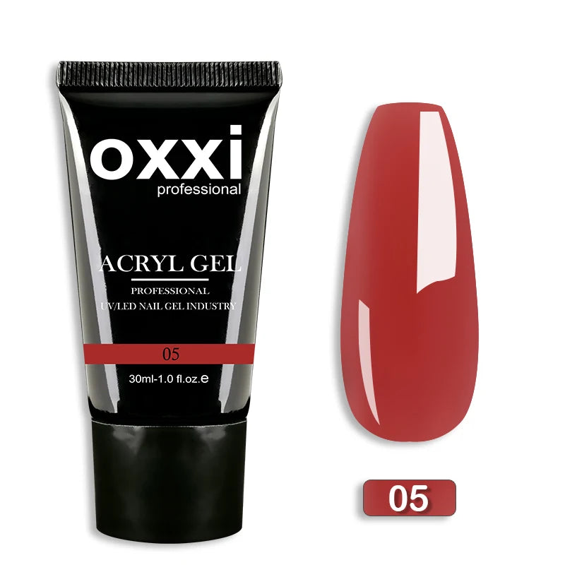 OXXI 30ml Premium Poly Nail Gel for Extensions ATHLEXES