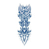Blue Totem Waterproof Full Arm Tattoo Sleeve ATHLEXES