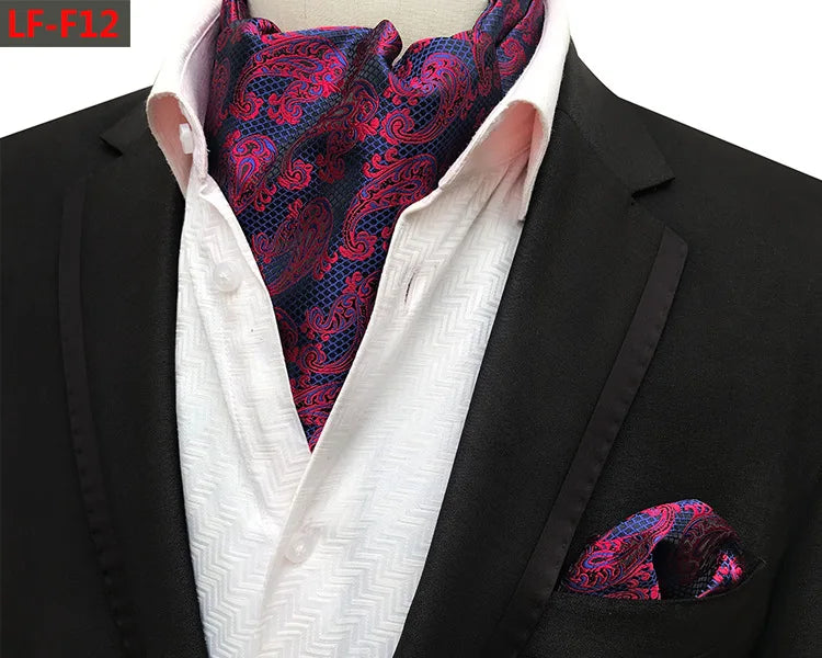 Paisley Elegance Ascot Cravat Set ATHLEXES