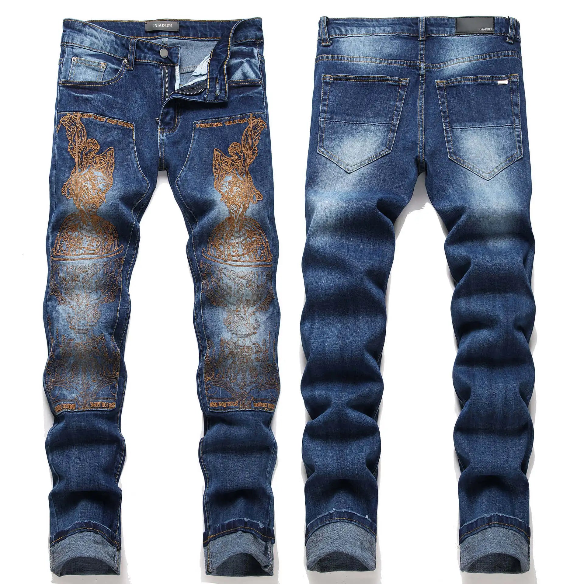 Urban Edge Distressed Y2K Denim Jeans ATHLEXES