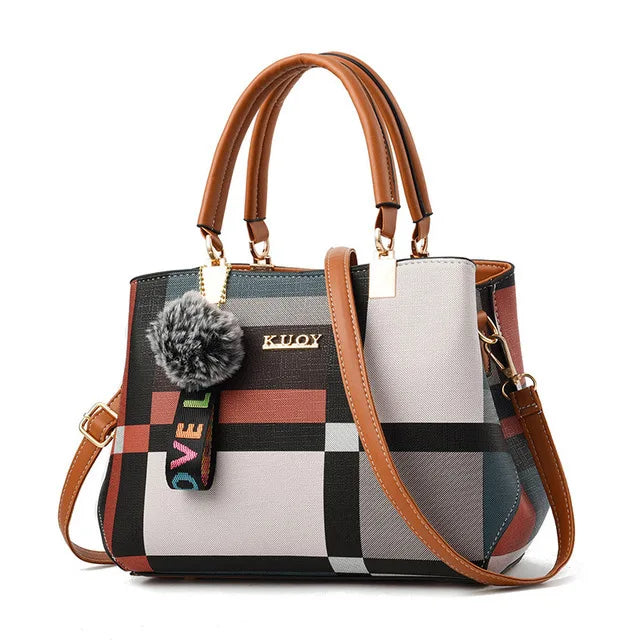 ChicPlaid Luxury Handbag for Women ATHLEXES