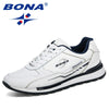 BONA Nubuck Leather Casual Sneakers for Men ATHLEXES