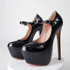 Seductive Red 17cm High Heels Party Pumps ATHLEXES