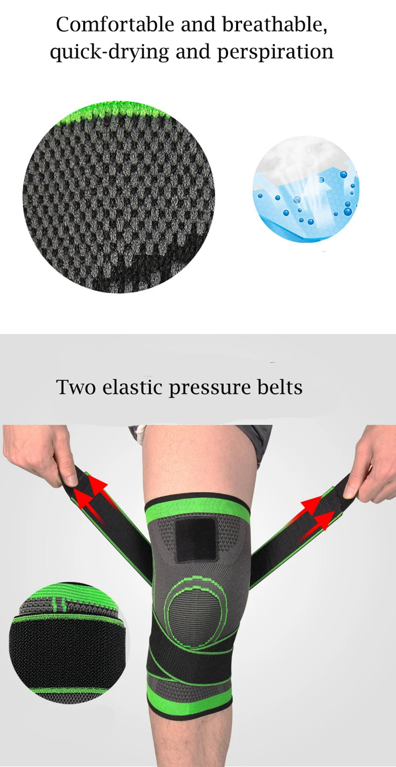 KneeGuard Adjustable Sports Knee Brace ATHLEXES