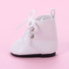 Mini Doll Boot Shoes for 20cm Plush Dolls - Stylish 5-5.5cm Accessories ATHLEXES