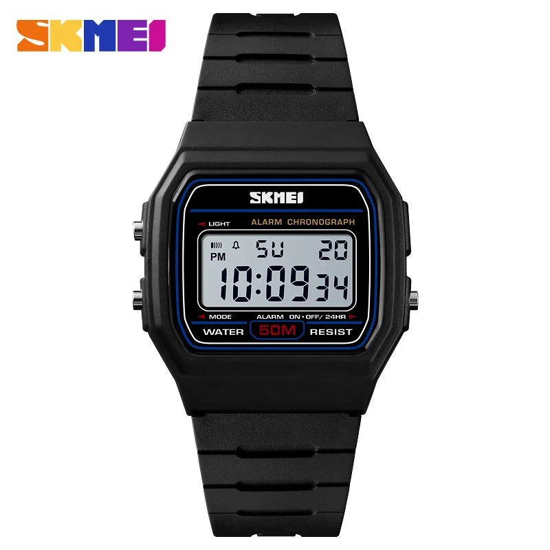 SKMEI Stylish Waterproof Digital Couple Watches ATHLEXES