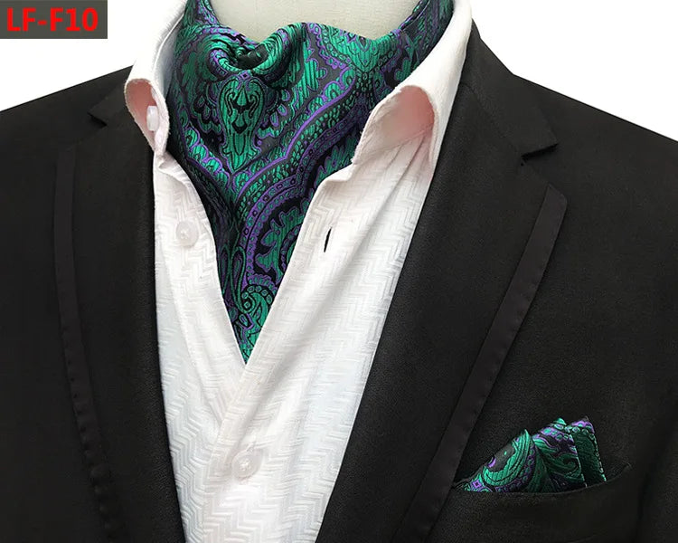Paisley Elegance Ascot Cravat Set ATHLEXES
