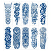 Blue Totem Waterproof Full Arm Tattoo Sleeve ATHLEXES