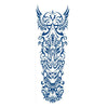 Blue Totem Waterproof Full Arm Tattoo Sleeve ATHLEXES