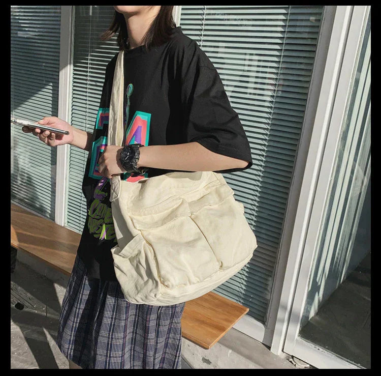 Timeless Canvas Tote for Everyday Elegance ATHLEXES