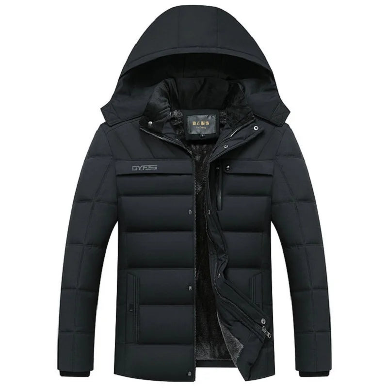 Thick Winter Parka for Men -15 Degree Warm Jacket ATHLEXES