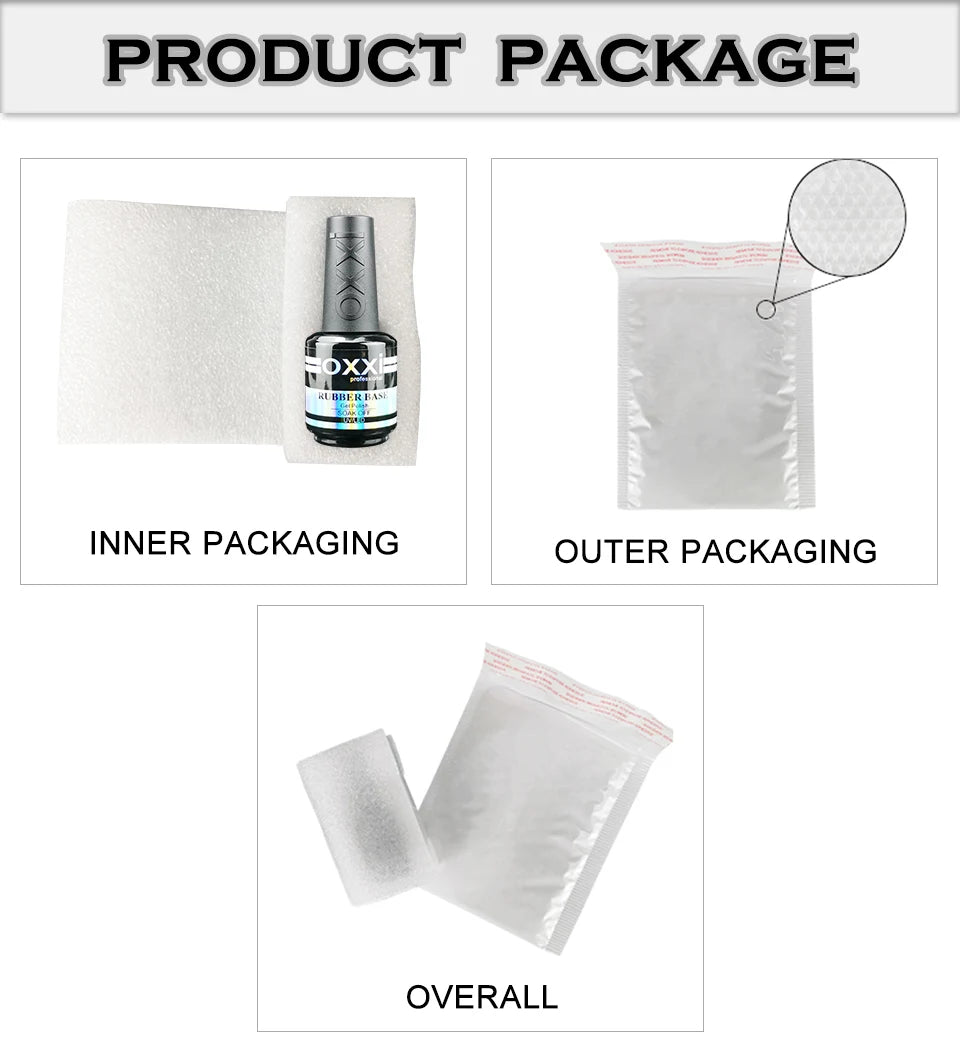 OXXI No Wipe Gel Polish Base and Top Coat Kit ATHLEXES