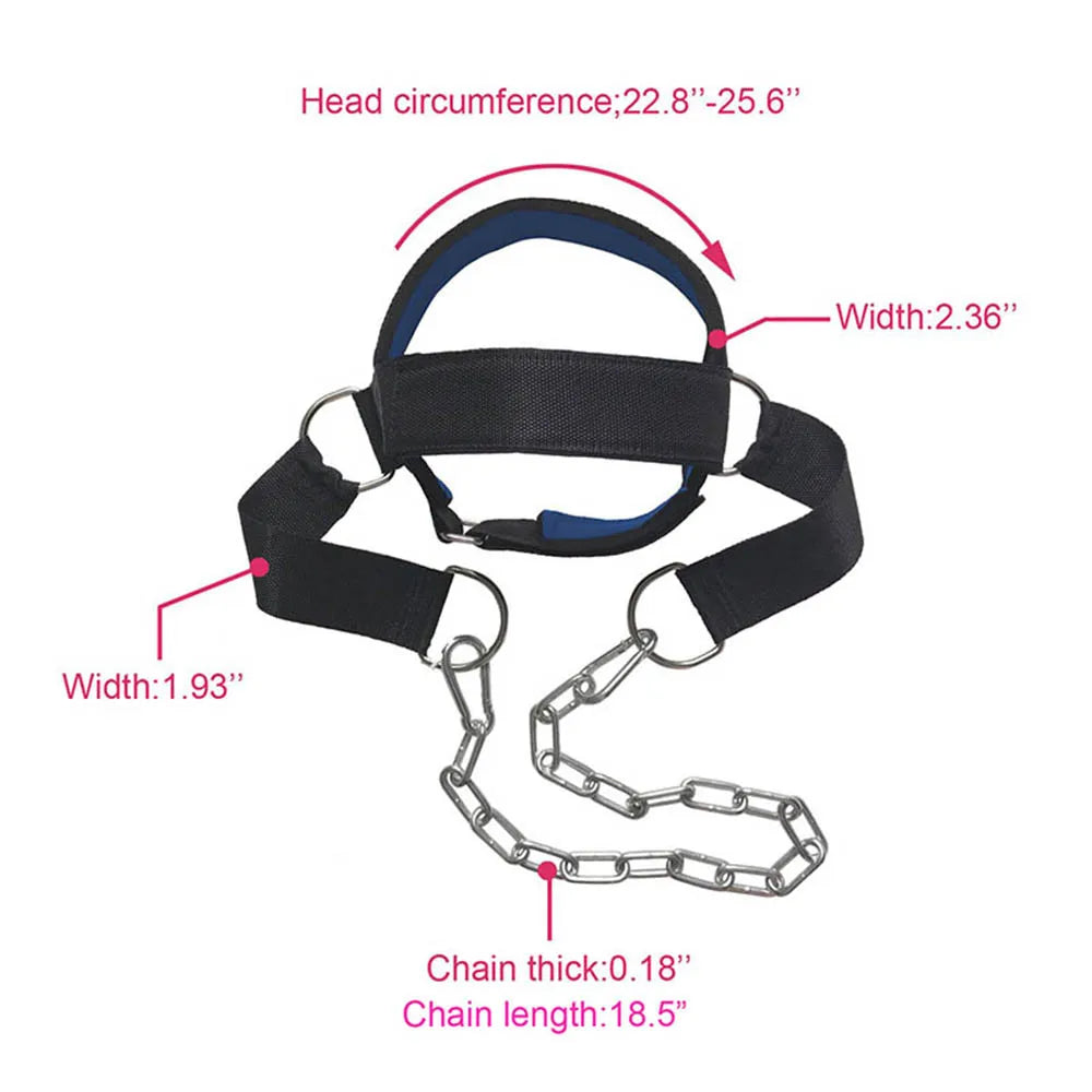 NeckPower Adjustable Training Harness for Strength ATHLEXES