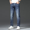Vintage Sandwashed Cotton Denim Straight Jeans ATHLEXES