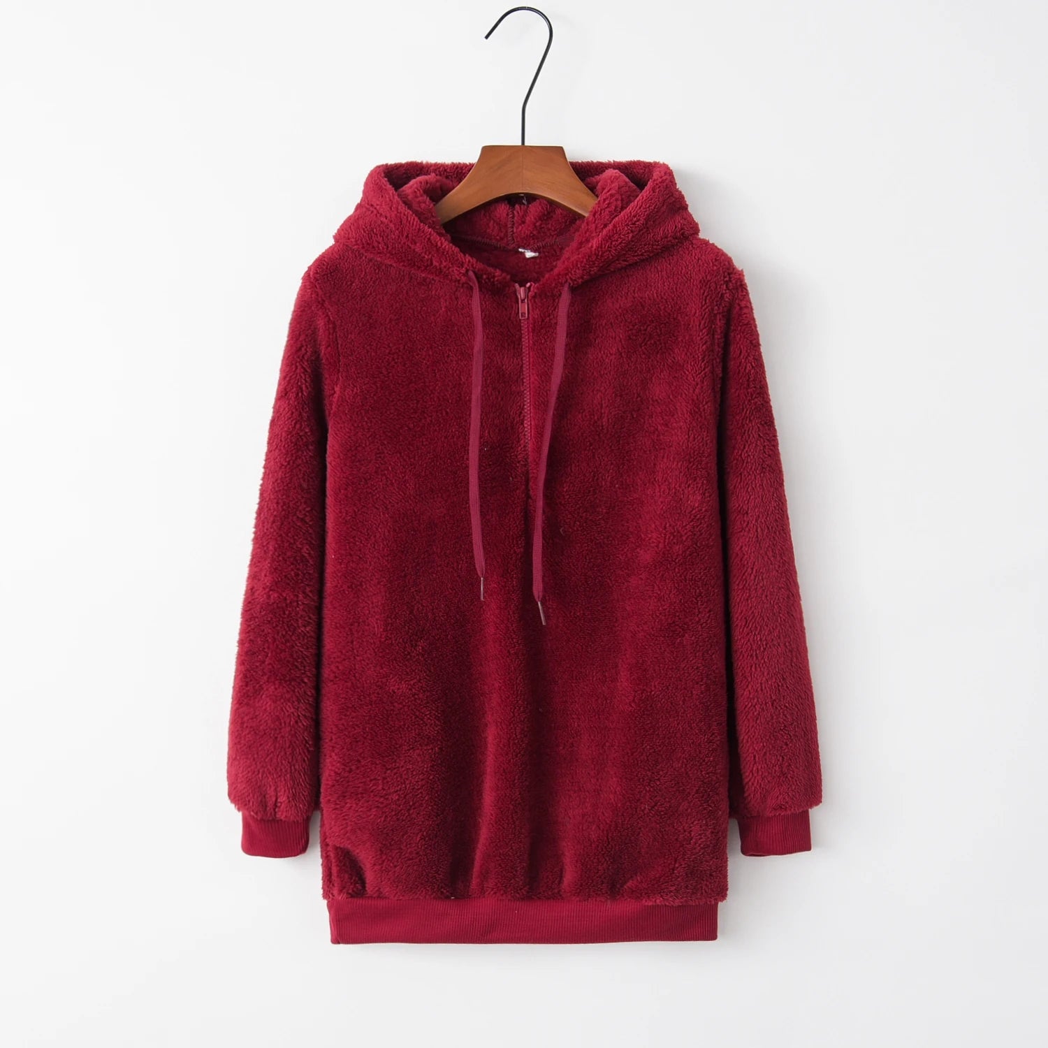 Chic Monochrome Hooded Sweater for Women ATHLEXES
