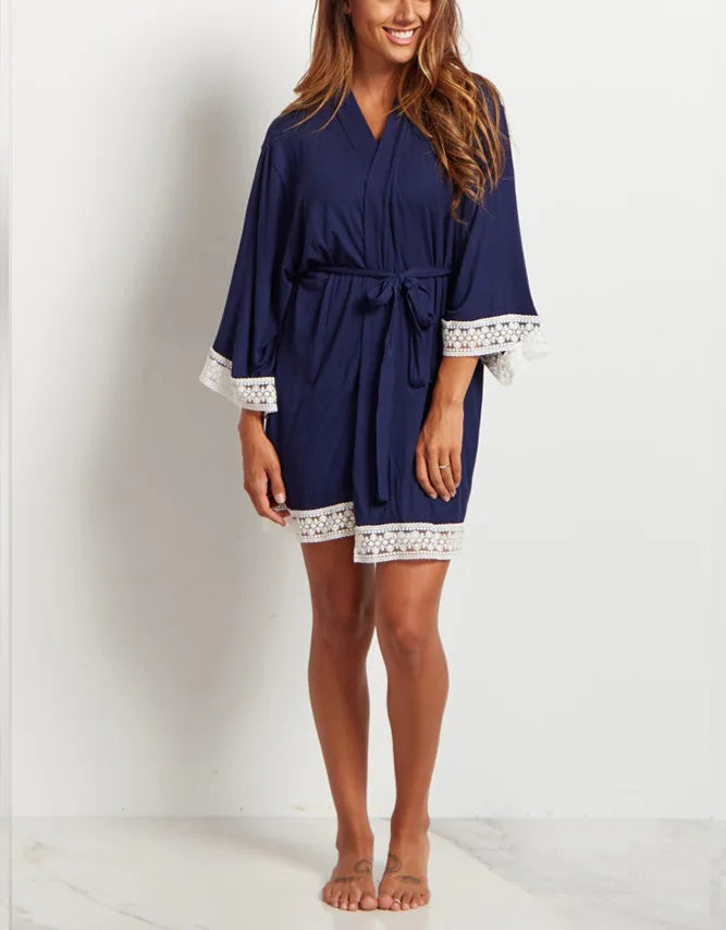 LuxeLounge Maternity Pajama Set ATHLEXES